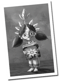 Young Leafos, as seen in the Storybook